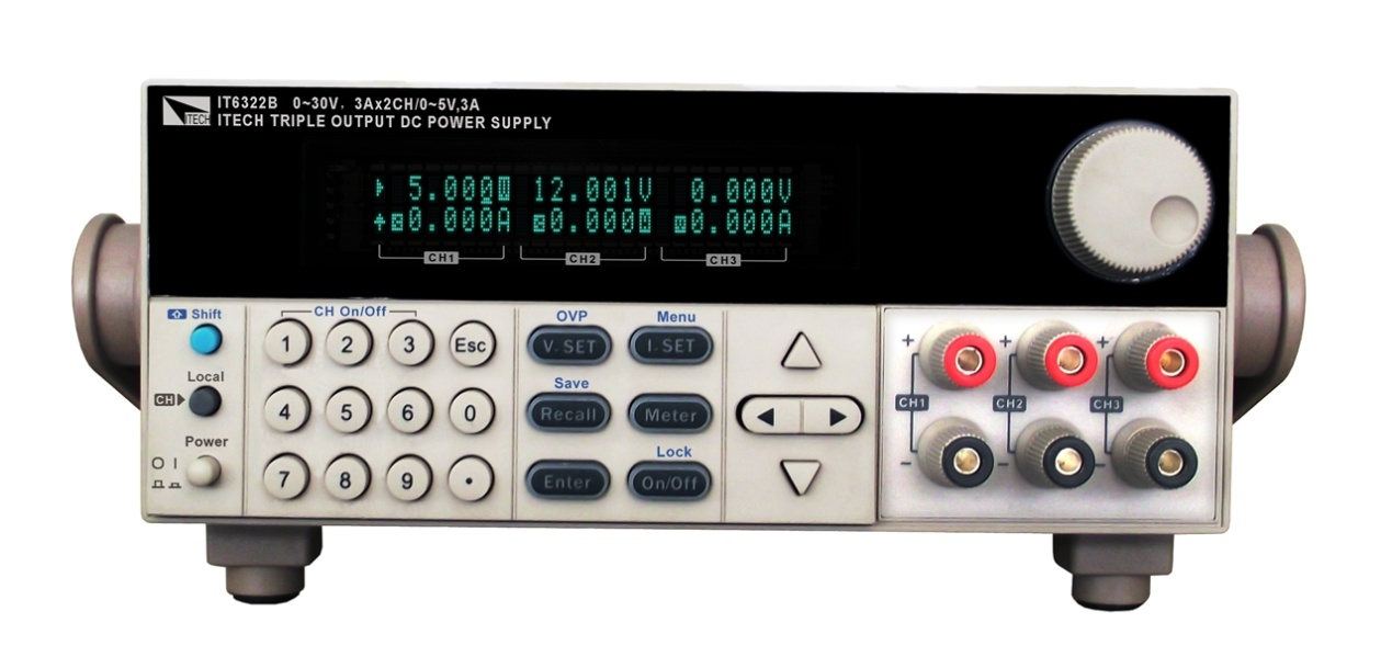 IT6322B 可编程三通道全隔离电源